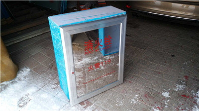 哈尔滨消防器材厂家为您讲解有关消火栓箱和灭火器箱的开门角度问题